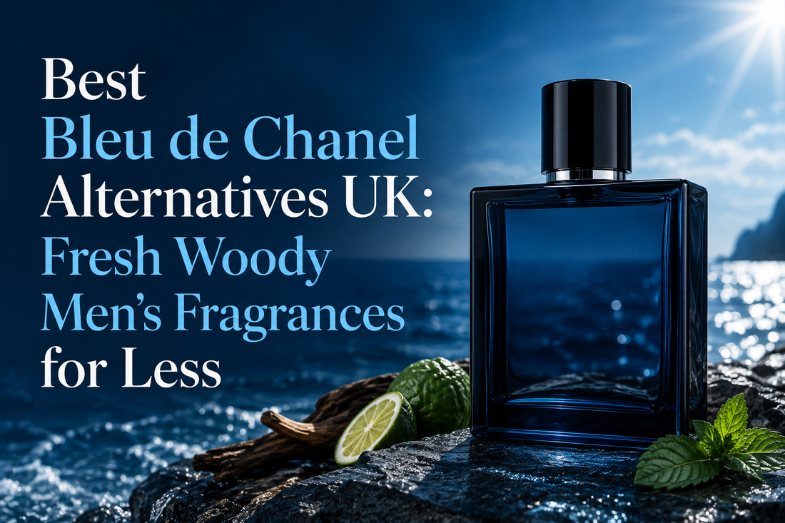 Bleu de Chanel alternatives UK fresh woody men's fragrance guide by AIK Fragrance