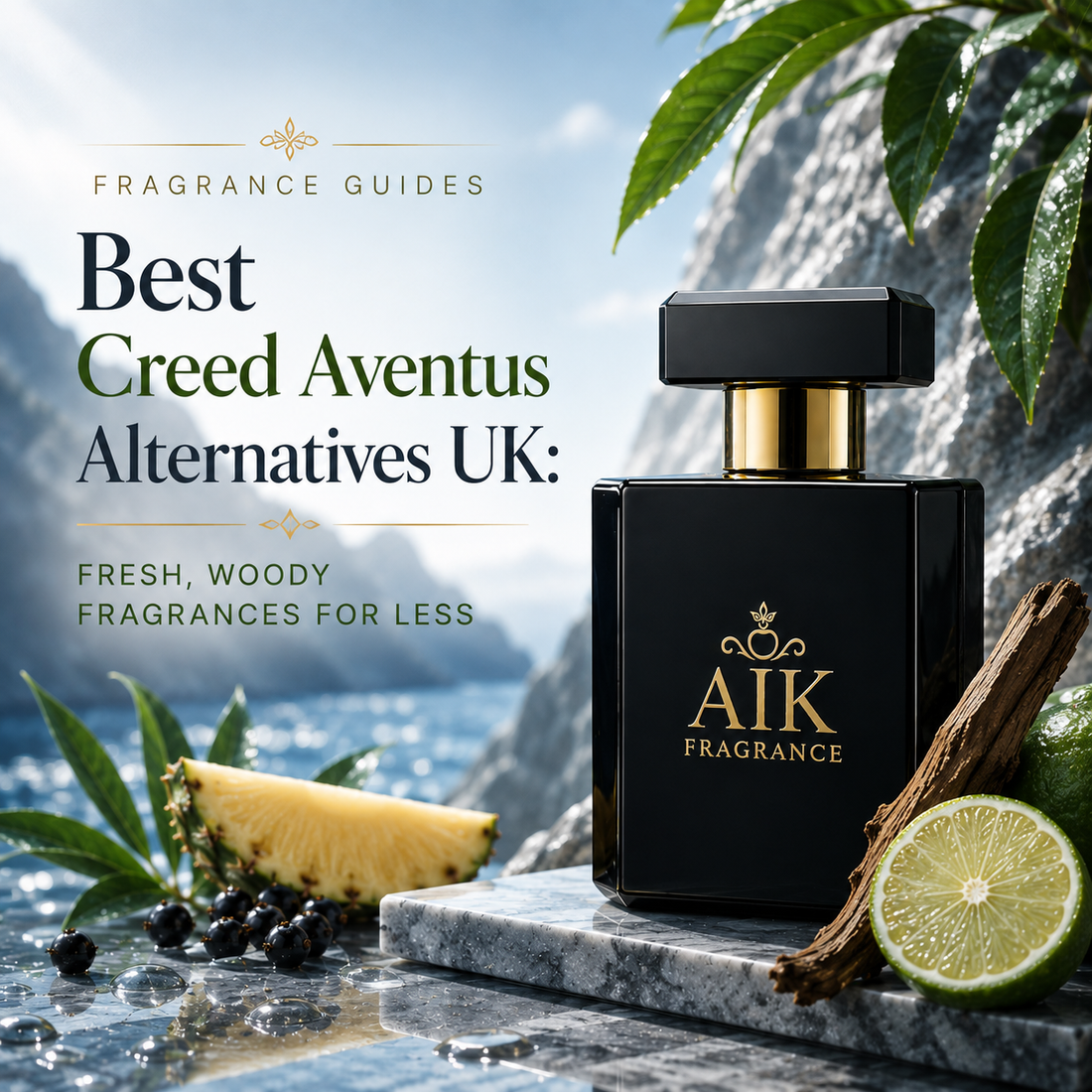 Creed Aventus alternatives UK fragrance guide by AIK Fragrance