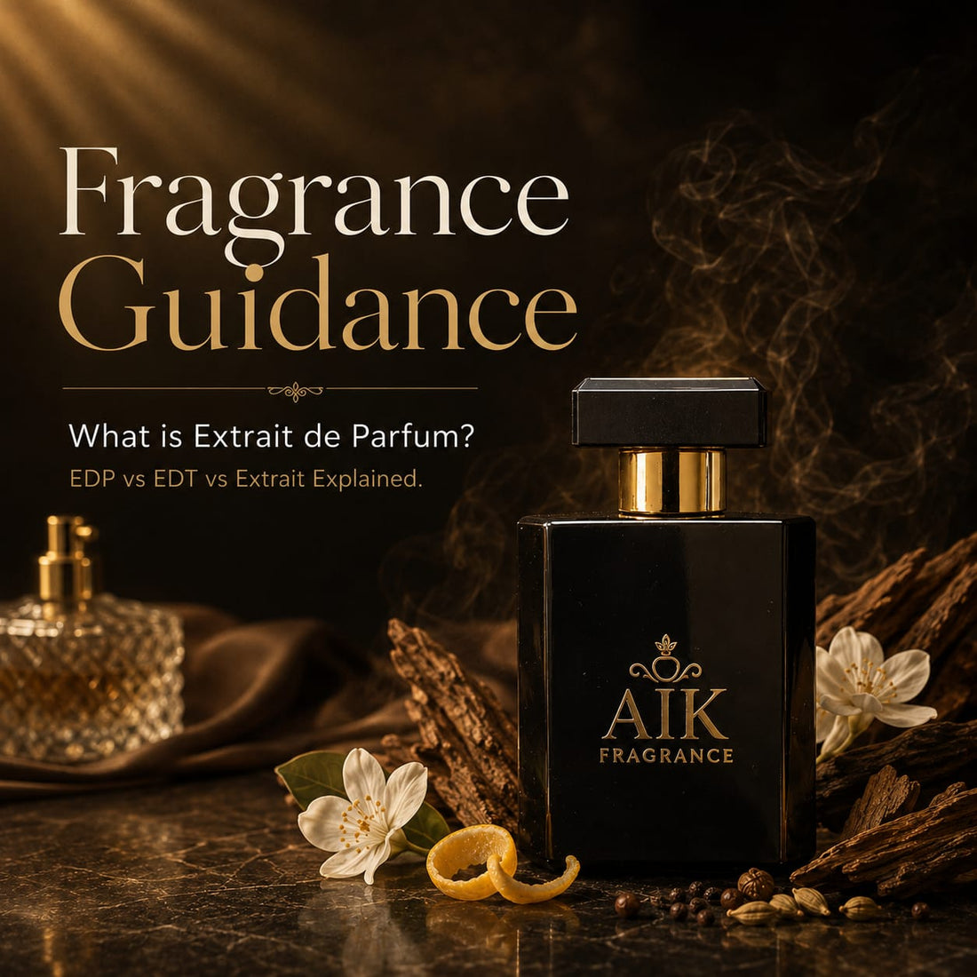 Extrait de Parfum vs Eau de Parfum and Eau de Toilette fragrance guide