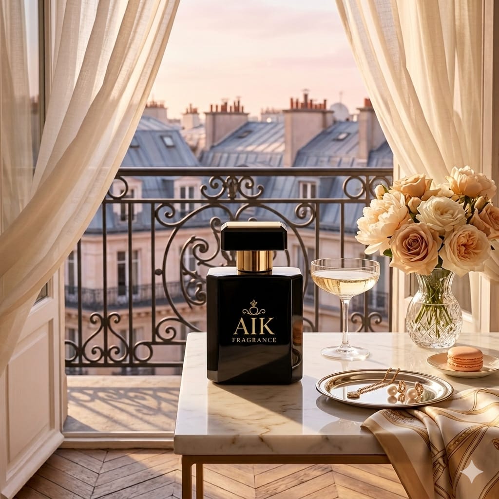 AIK Paris Bloom Coco Mademoiselle inspired perfume bottle